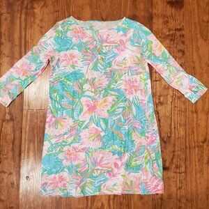 Lilly Pulitzer Girls Lilly of the Jungle knit dress